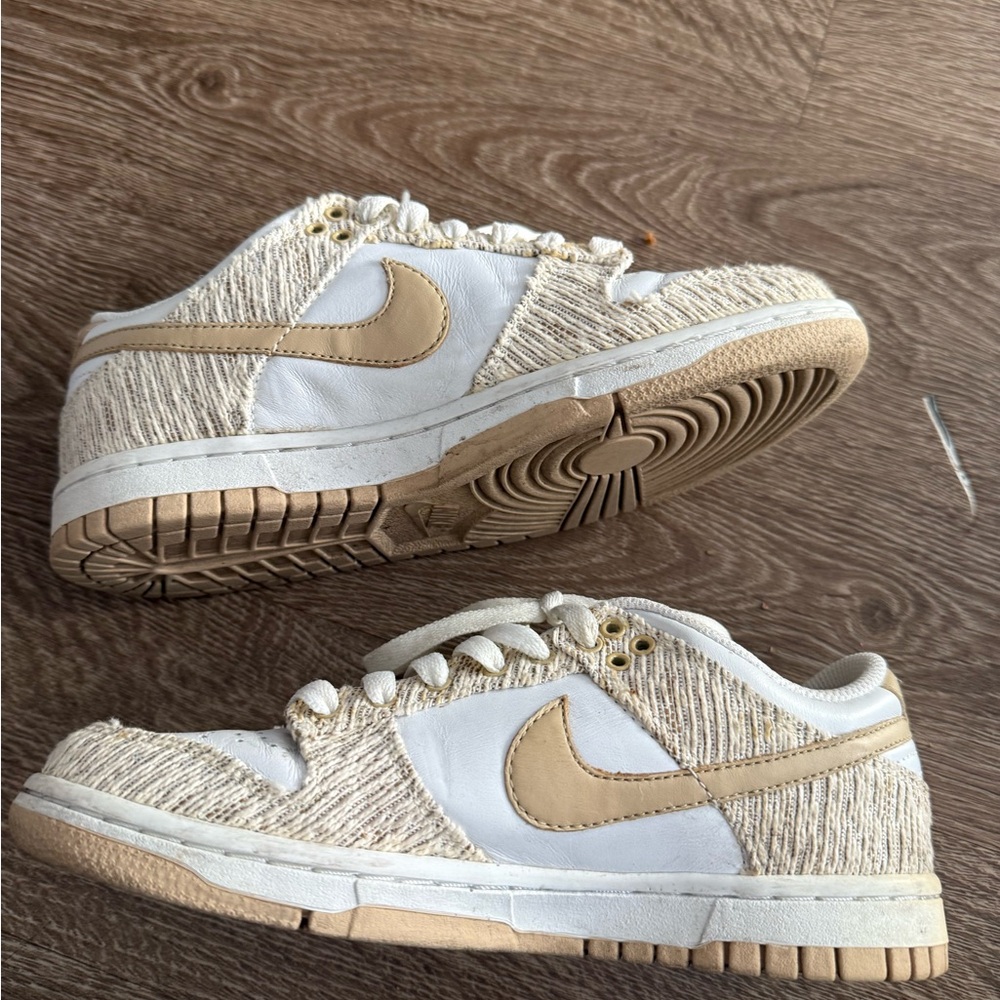 Nike Women's Dunk low ‘linen oatmeal’ - Picture 2 of 5